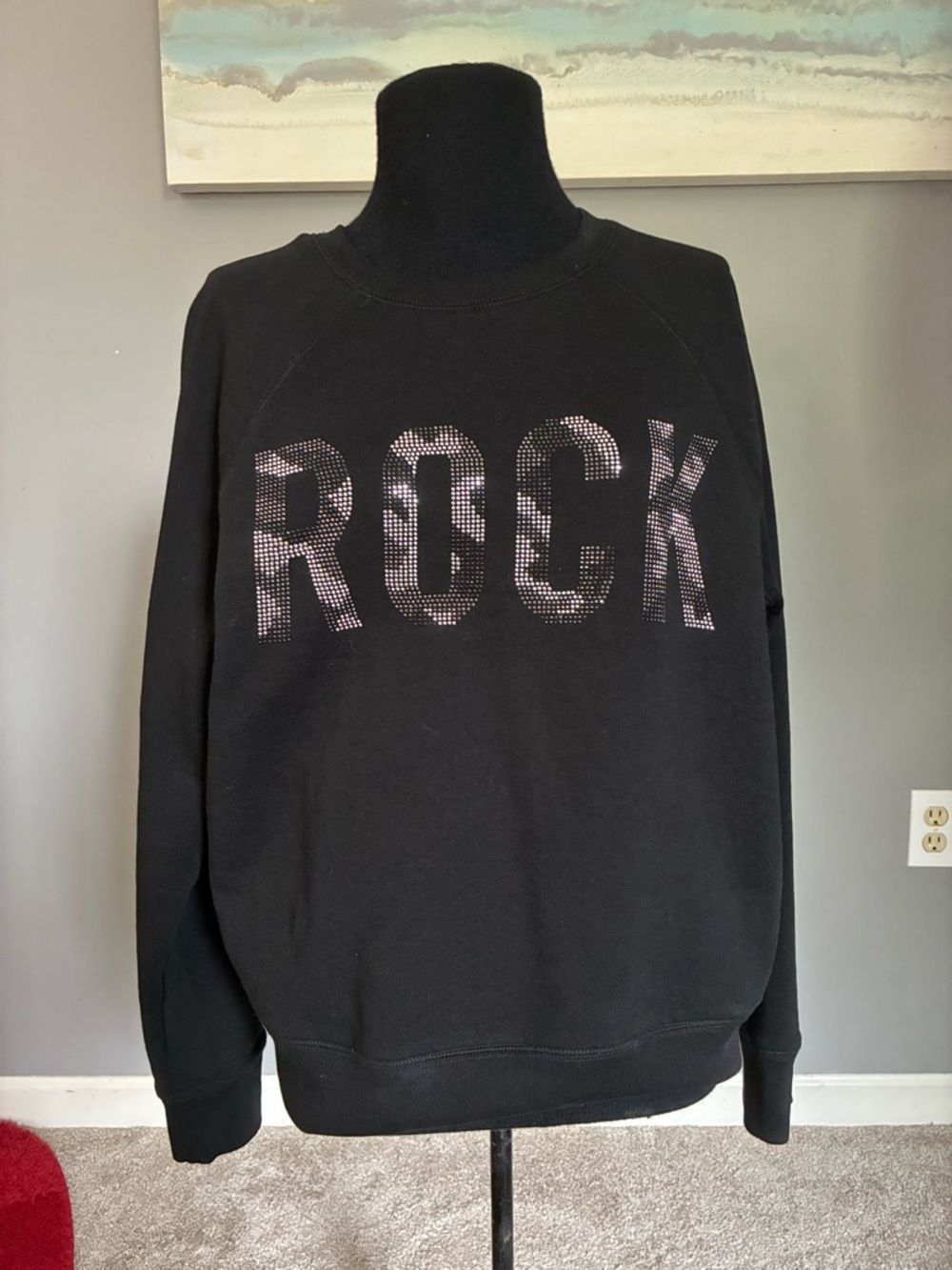 Zadig & Voltaire 'ROCK' Graphic Pullover
